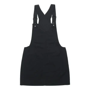 (WMNS) Converse Casual Suspender Skirt Asia Sizing 'Black' 10018415-A02