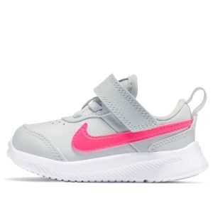 (TD) Nike Varsity Leather 'Gray White Pink' CN9397-002
