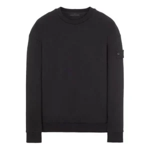 STONE ISLAND Ghost Crewneck Sweatshirt 'Black' 7715633F3-V0029