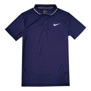 Nike Court Dri-FIT Quick-dry Polo Male Blue 939138-452
