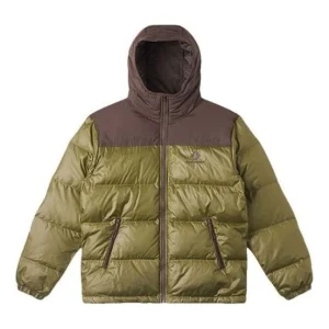 Converse Short Down Coat Asia Sizing 'Green' 10025252-A03