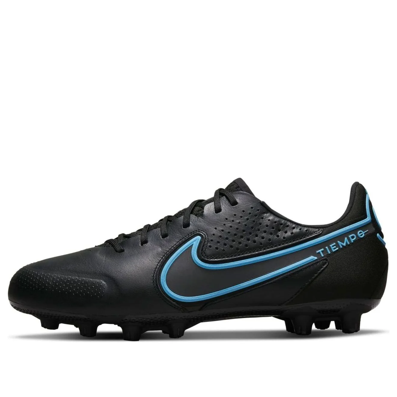 Nike Tiempo Legend 9 Elite HG 'Black Blue' DB0823-004