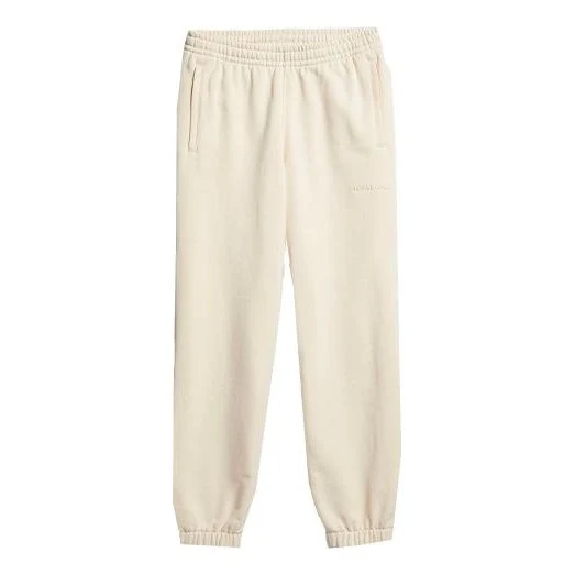 adidas originals Unisex Loose Sweatpants Ivory GH4382