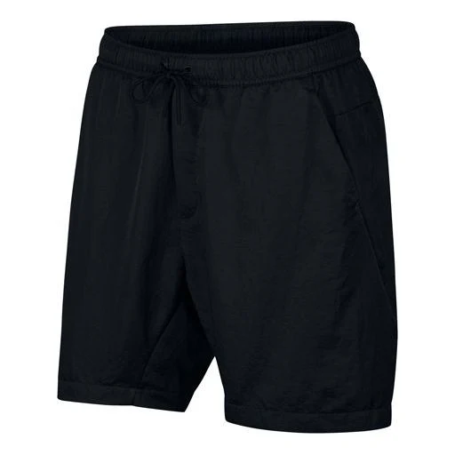 Men's Nike SPORTSWEAR Woven Black Shorts AR3230-010