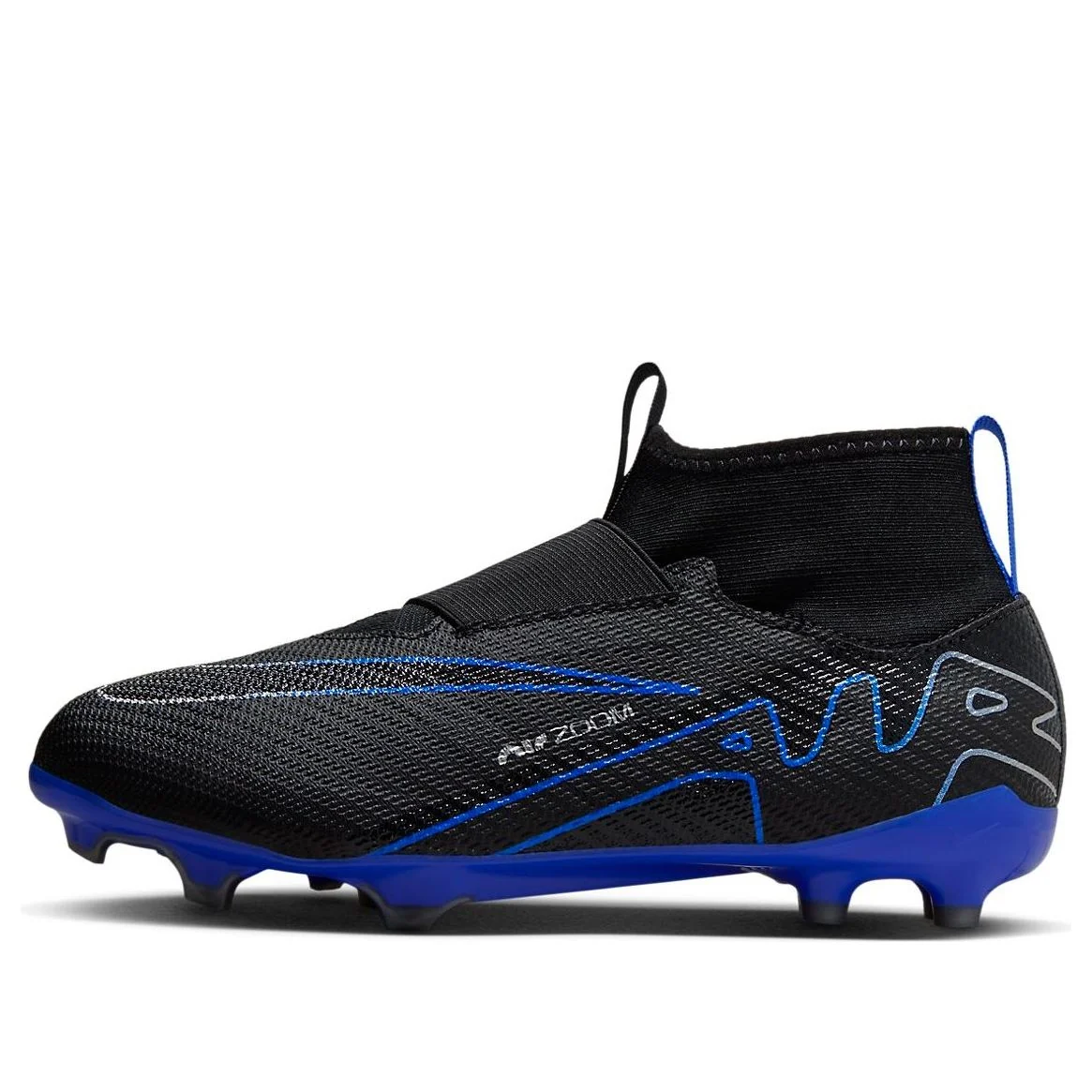 (GS) Nike Jr. Mercurial Superfly 9 Pro 'Black Hyper Royal' DJ5606-040
