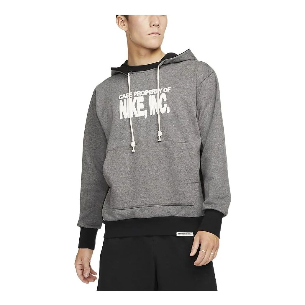Nike Dri-FIT Standard Issue Alphabet Pullover Basketball Gray DQ5737-071