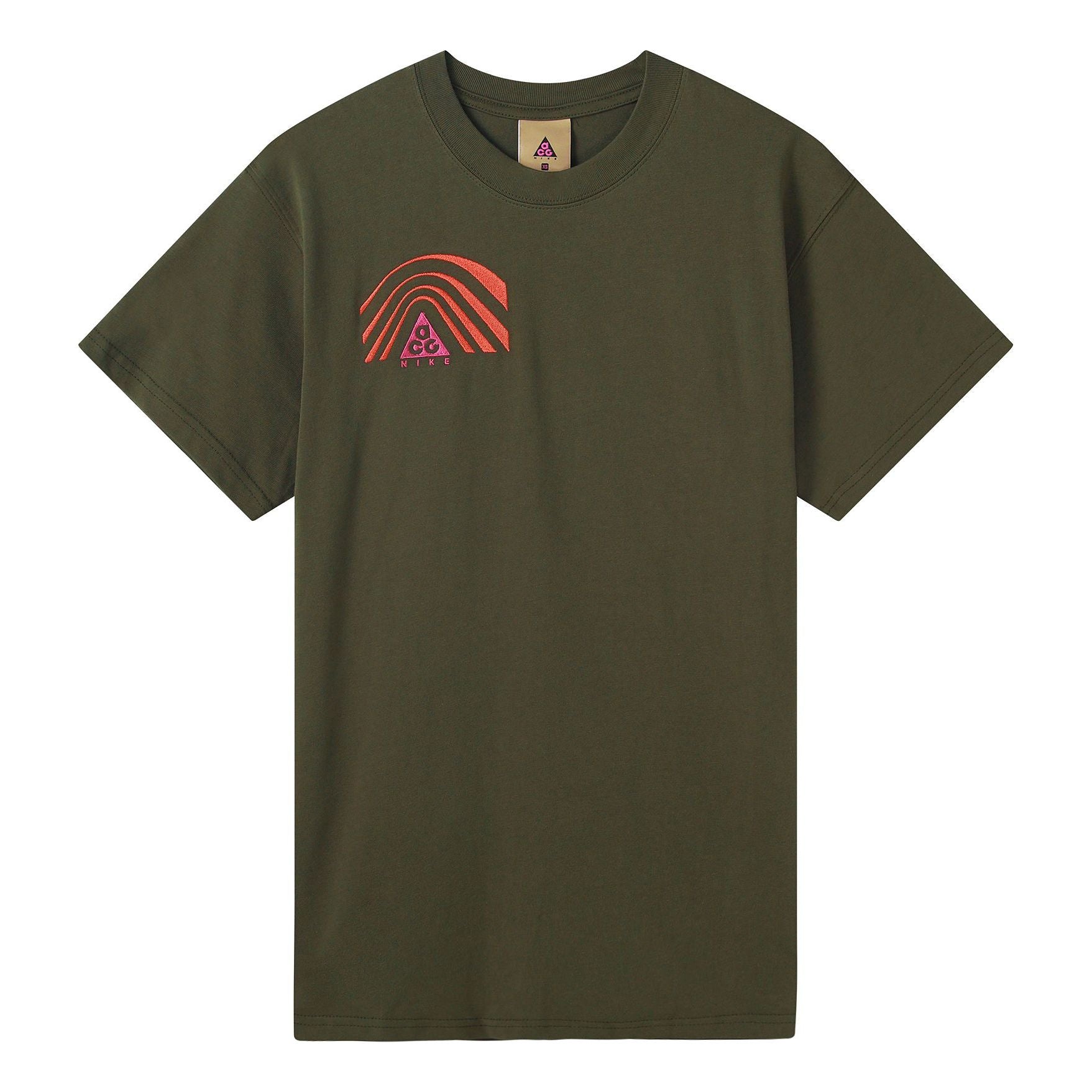 Nike x ACG Series Round Neck Sports Short Sleeve Green Army green CT4169-325