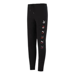 PUMA CLASSICS GRAPHICS BRAND LOVE PLACEMENT PANTS TR 533146-01