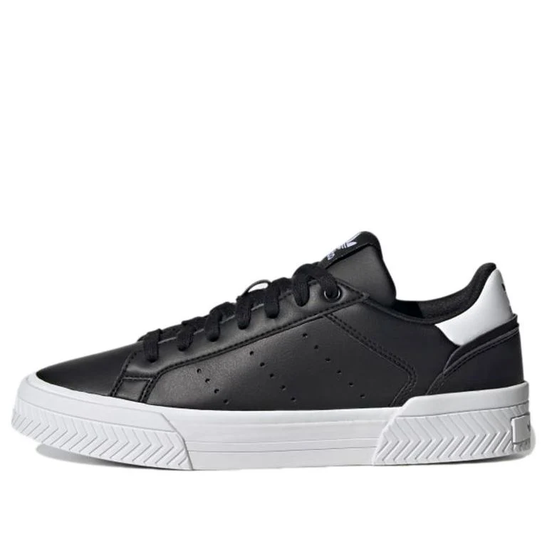 (WMNS) adidas Court Tourino 'Black White' GZ0160
