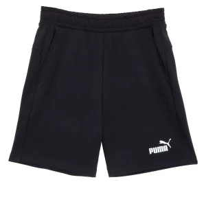 PUMA Logo Essentials Sweat Shorts 'Black' 685595-01