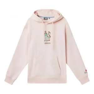 New Balance x Zero Per Zero Casual Sports Round Neck Hoodie Asia Sizing 'Pink' NCA47013-PK