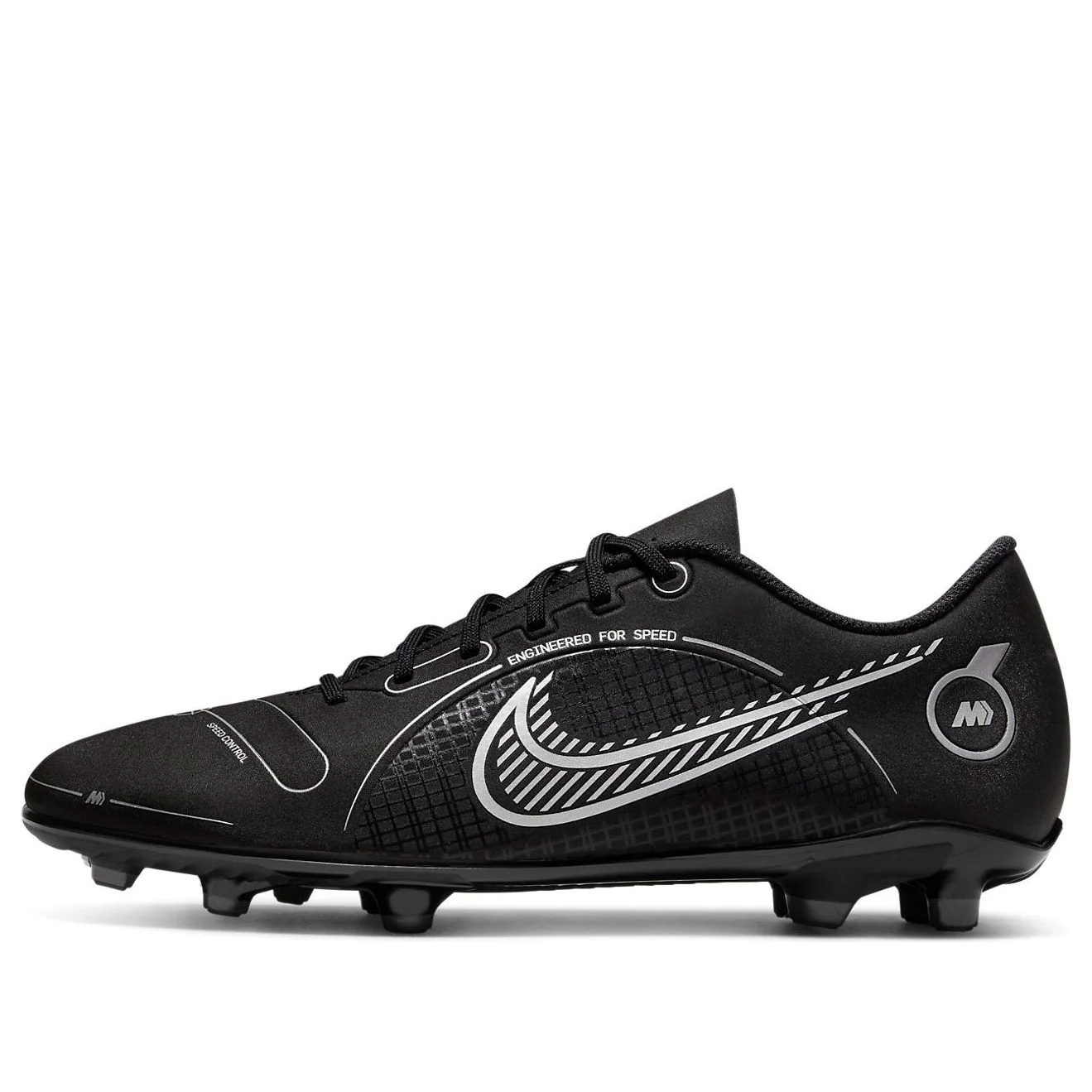 Nike Mercurial Vapor 14 Club MG 'Black Metallic Silver' DJ2903-007