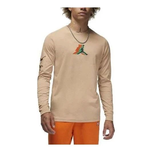 Air Jordan Brand Long-Sleeve T-Shirt 'Khaki' FB7455-200