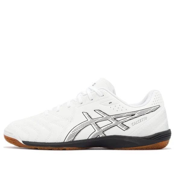 ASICS Calcetto WD 9 2E Wide 'White Black' 1113A037-100