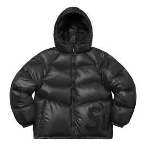 Supreme Hooded Down Jacket 'Black' SUP-FW20-258