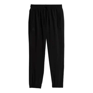 adidas originals x Crossover Reflective Printing Casual Straight Sports Pants Couple Style Black GU1367