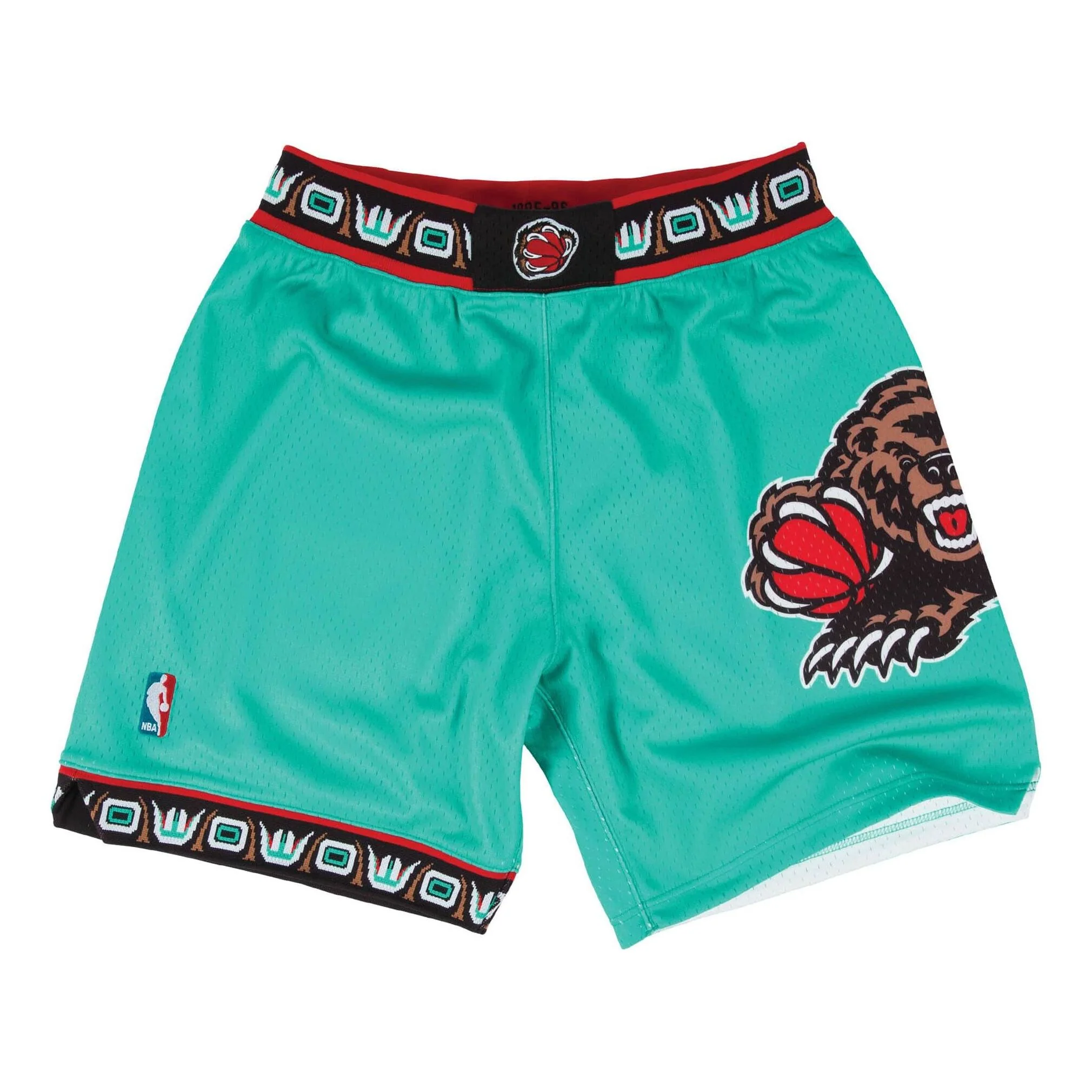 Mitchell & Ness x NBA Grizzlies Road 1995-96 Shorts 'Teal' ASHRGS18135-VGRTEAL95