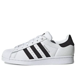 (WMNS) adidas Superstar 'Black Corduroy Stripes' H69025