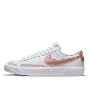 (GS) Nike Blazer Low '77 'White Metallic Red Bronze' DA4074-107