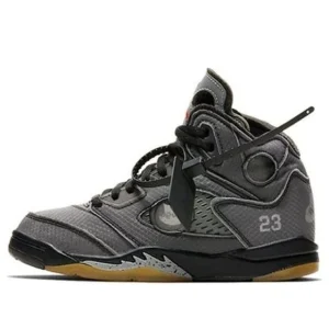 (PS) Air Jordan 5 x Off-White Retro SP 'Muslin' CV4827-001