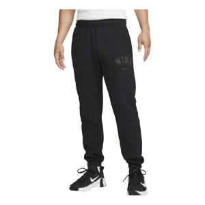 Nike Swoosh Dri-FIT Fleece Fitness Joggers Asia Sizing 'Black' FV9947-010