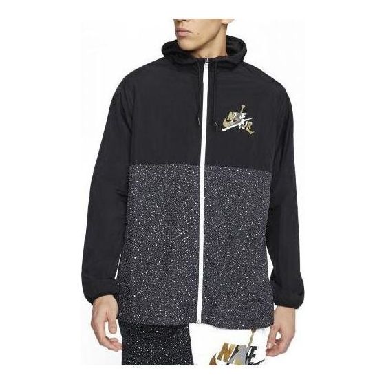 Air Jordan Jumpman Classics Windbreaker 'Black Grey' CT9368-013