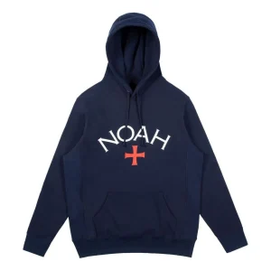 NOAH Core Logo Hoodie 'Navy' NOAH-SS18-016