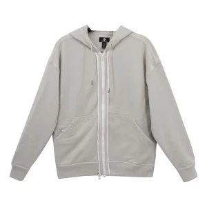 Converse Utility Fleece Full-Zip Hoodie Asia Sizing 'Desert Sand' 10022002-A07