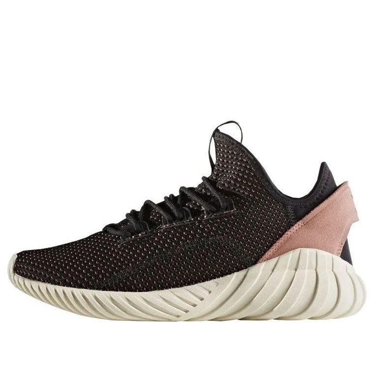 (WMNS) adidas Tubular Doom Sock Primeknit 'Black Raw Pink' BY9335
