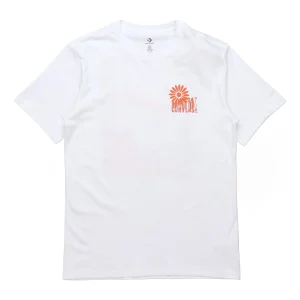 Men's Converse Printing Short Sleeve White 10019896-102
