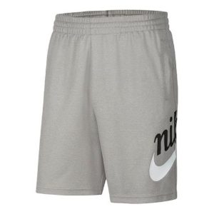 Nike SB Sunday Logo Printing Sports Quick Dry Knit Skateboard Shorts dark grey Gray CV4346-063
