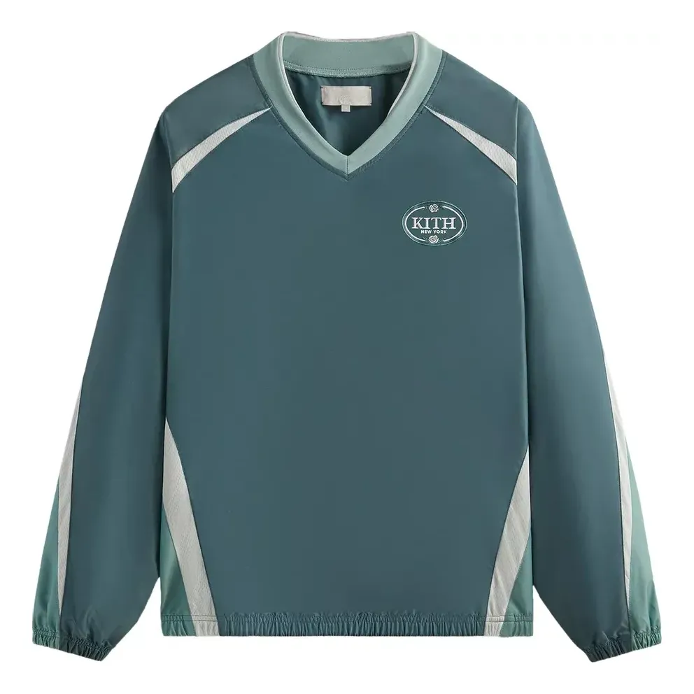 KITH SS24 Dayton Mesh Combo Pullover 'Rhythm' KHM031821-393