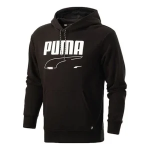 PUMA Rebel Hoodie 'Black White' 588873-01