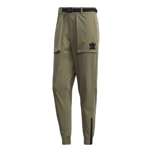 adidas originals Tech Pant Bundle Feet Sports Pants Green GT7288