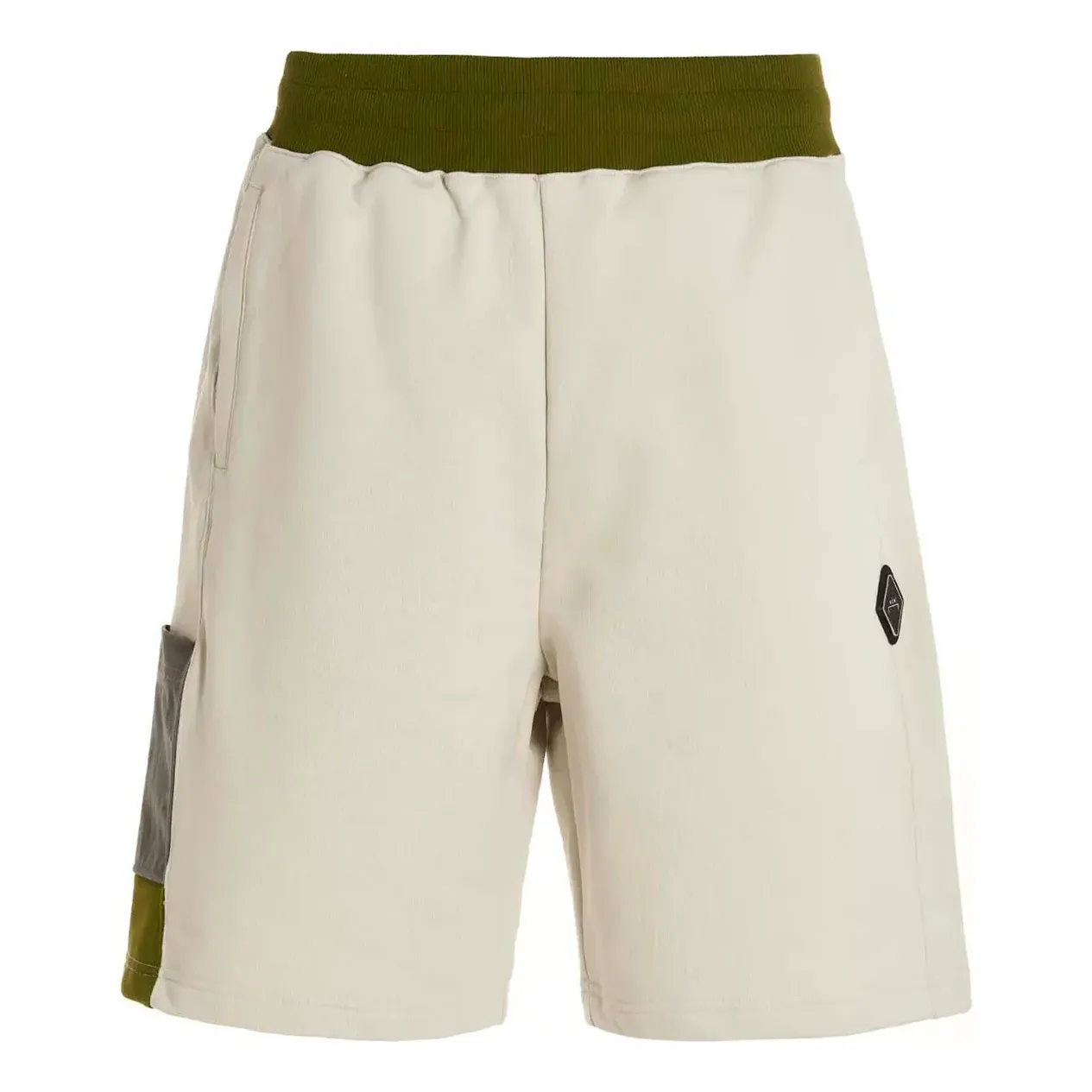 A-COLD-WALL* Logo Embroidered Straight Leg Shorts 'Bone' ACWMB098-BONE
