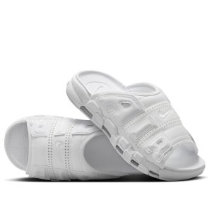 Nike Air More Uptempo Slides 'Triple White' FD9883-101