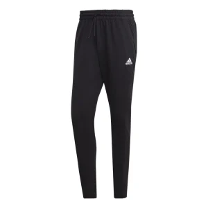 adidas Essentials Single Tapered Open Hem Pants 'Black' IC9409