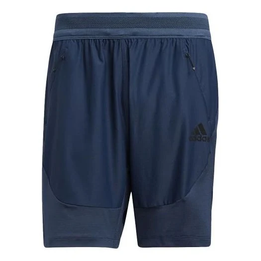 Men's adidas Heat Rdy Training Blue Shorts GM0339