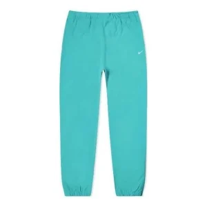 (WMNS) Nike Solo Swoosh Sweatpants 'Teal' CW5565-393