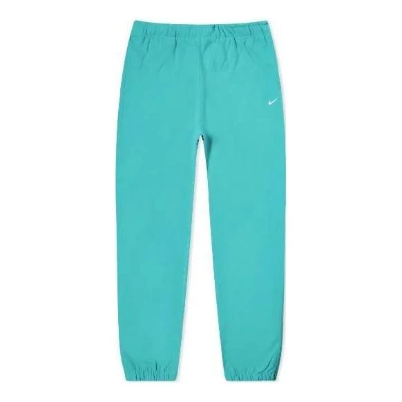 (WMNS) Nike Solo Swoosh Sweatpants 'Teal' CW5565-393