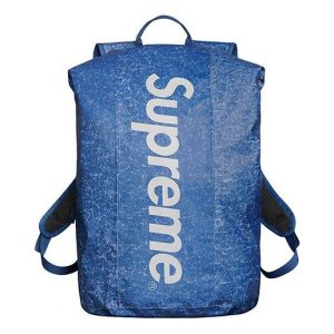 Supreme Waterproof Reflective Speckled Backpack 'Blue White' SUP-FW20-327