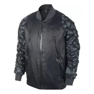 Air Jordan Flight Hall Of Fame Basketball Jacket 'Black' 716847-010