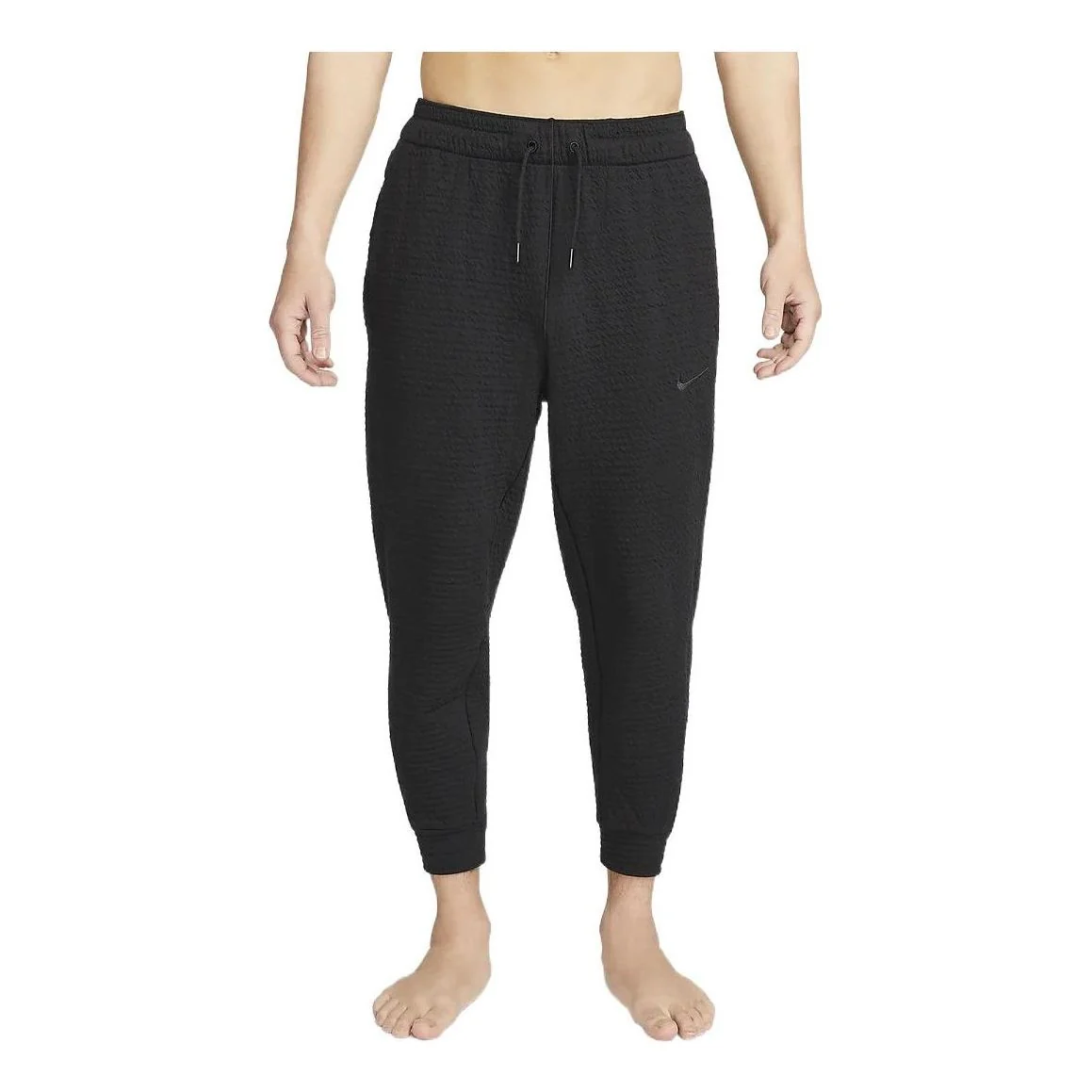 Nike Yoga Dry Fit Textured Pants 'Black' DV9886-010