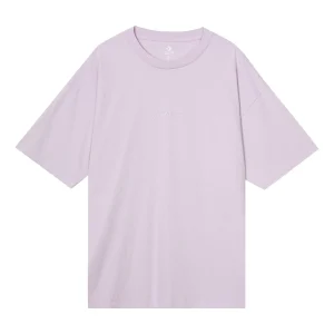 Converse Jack Purcell Washed Retro Loose Knit Short Sleeve Couple Style Purple 10021630-A09