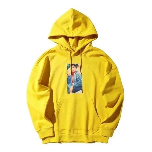 Li-Ning Character Hoodie 'Yellow' AWDNB63-2