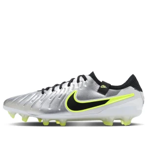 Nike Tiempo Legend 10 Elite FG 'Mad Voltage Pack Silver Black' DV4328-001