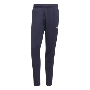 Men's adidas originals Solid Color Straight Slim Fit Sports Pants/Trousers/Joggers Blue HB9439