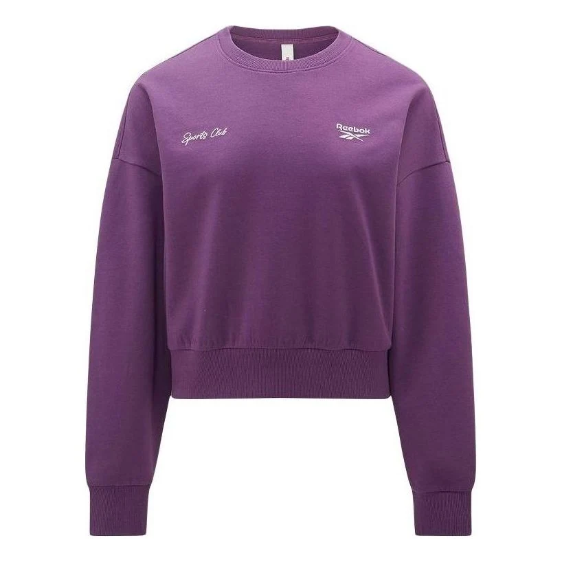 (WMNS) Reebok Sports Club Pullover 'Purple' 24SRC302WGP2