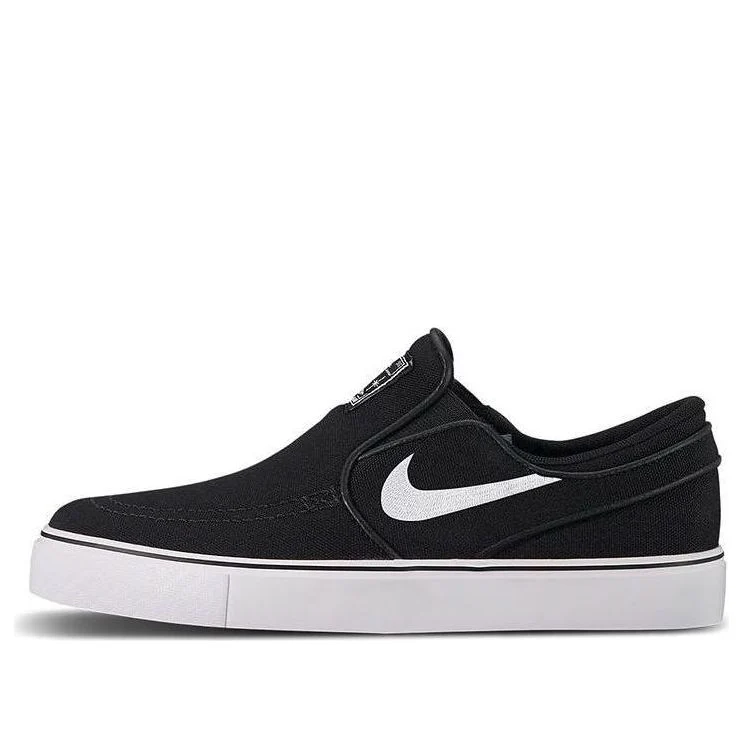 (GS) Nike Stefan Janoski Canvas Slip SB 'Black' 882988-002
