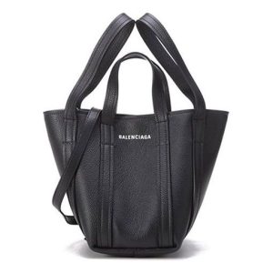 (WMNS) Balenciaga Everyday XS North-South Shoulder Tote Bag 'Black' 67279315YUN1090